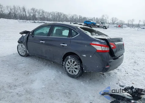 2014 Nissan Sentra Sv из США, поврежденный, VIN 3N1AB7AP8EY306401